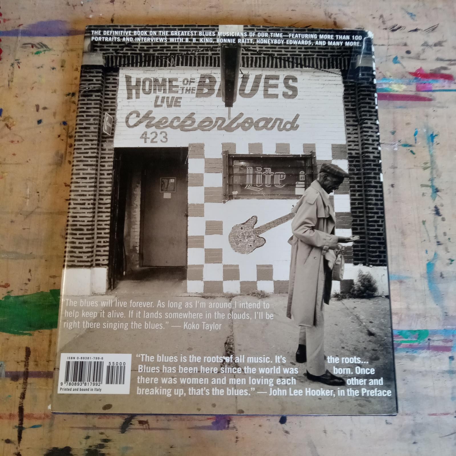 Jeff Dunas State Of The Blues John Lee Hooker 1998 Aperture 1st 4to HC DJ VG+ VG