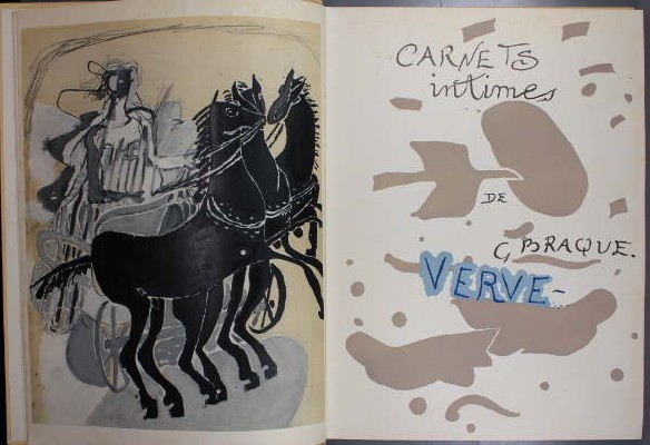 VERVE Nos. 31–32 (1955) – Georges Braque Special Issue with 17 Lithographs