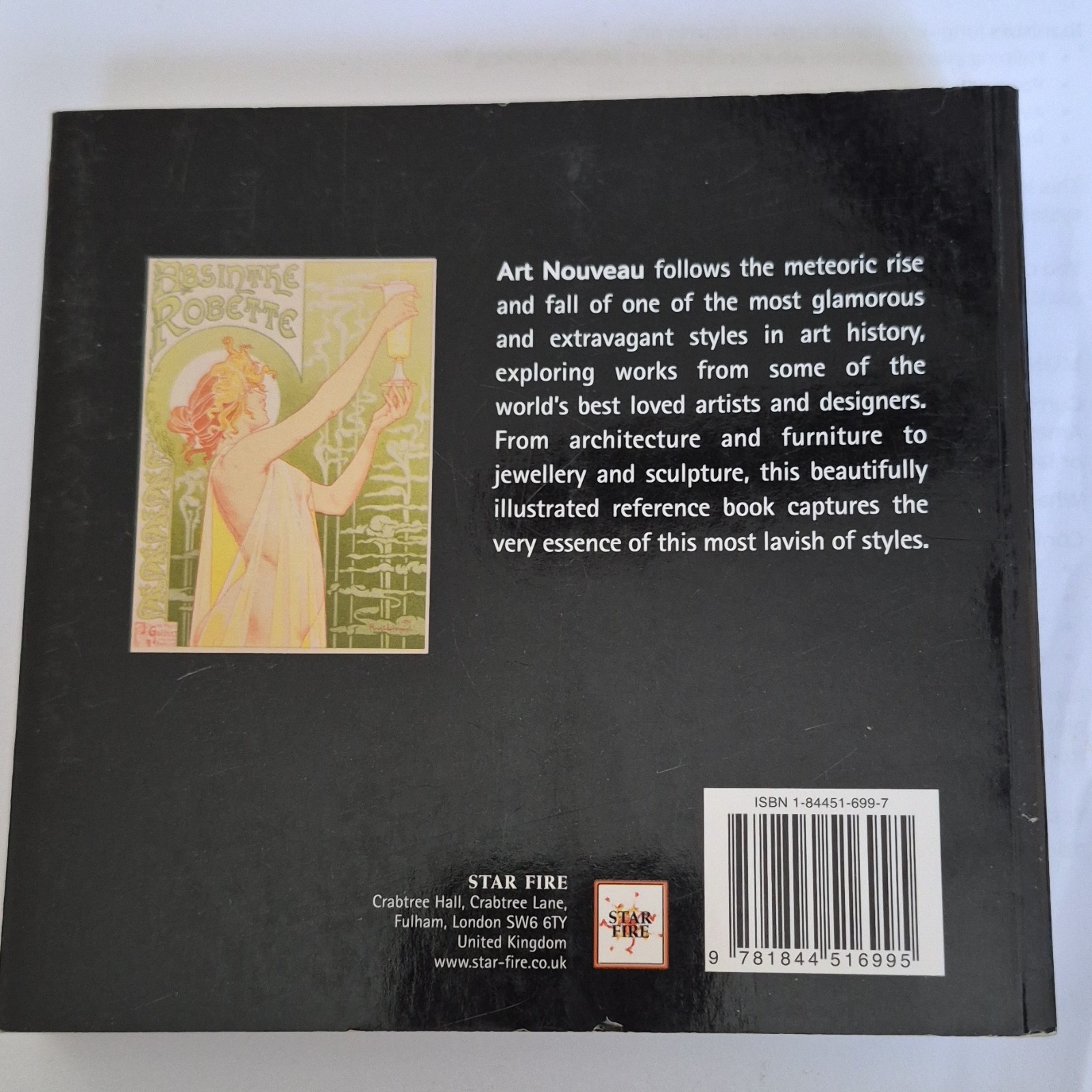 Camilla de la Bedoyere Art Nouveau World’s Greatest Art Hardcover Illustrated