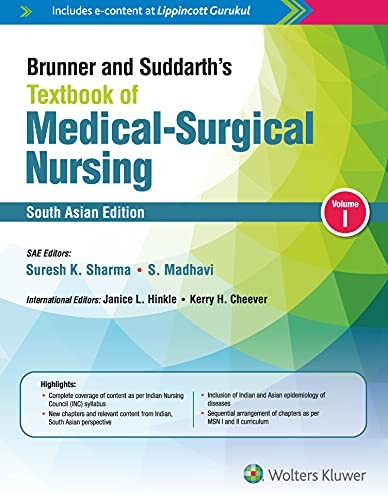 Wolters Kluwer India Brunner And Suddarths Textbook Of Medical-Surgical Nurs…