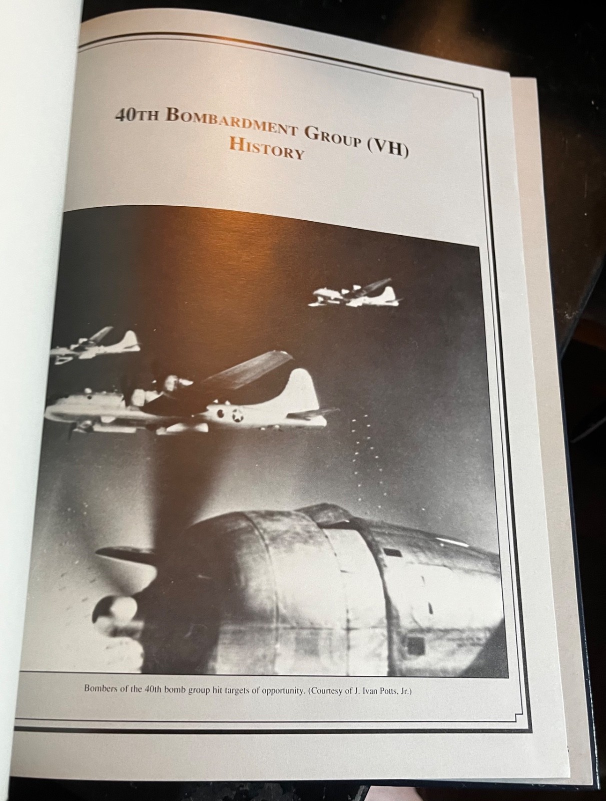 40TH BOMBARDMENT GROUP(VH) B-29 UNIT HISTORY By Turner Publishing RARE OOP