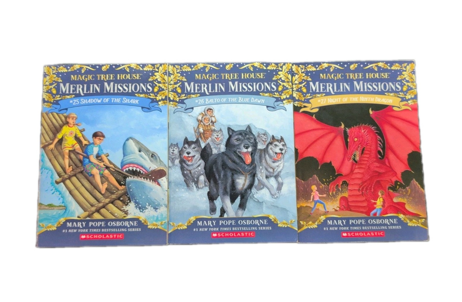 Magic Tree House Merlin Missions Books 1-25 Boxed Set by Mary Pope Osborne