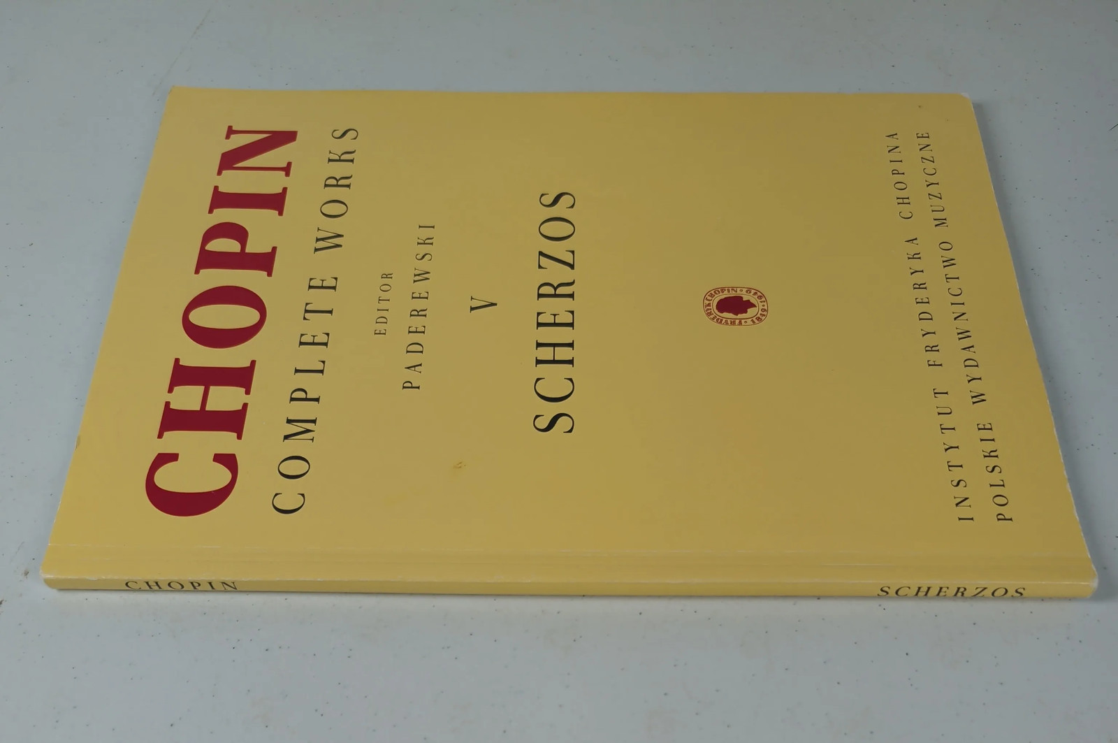 Scherzos Chopin Complete Works Vol. V by Ignacy Jan Paderewski 2020 Paperback