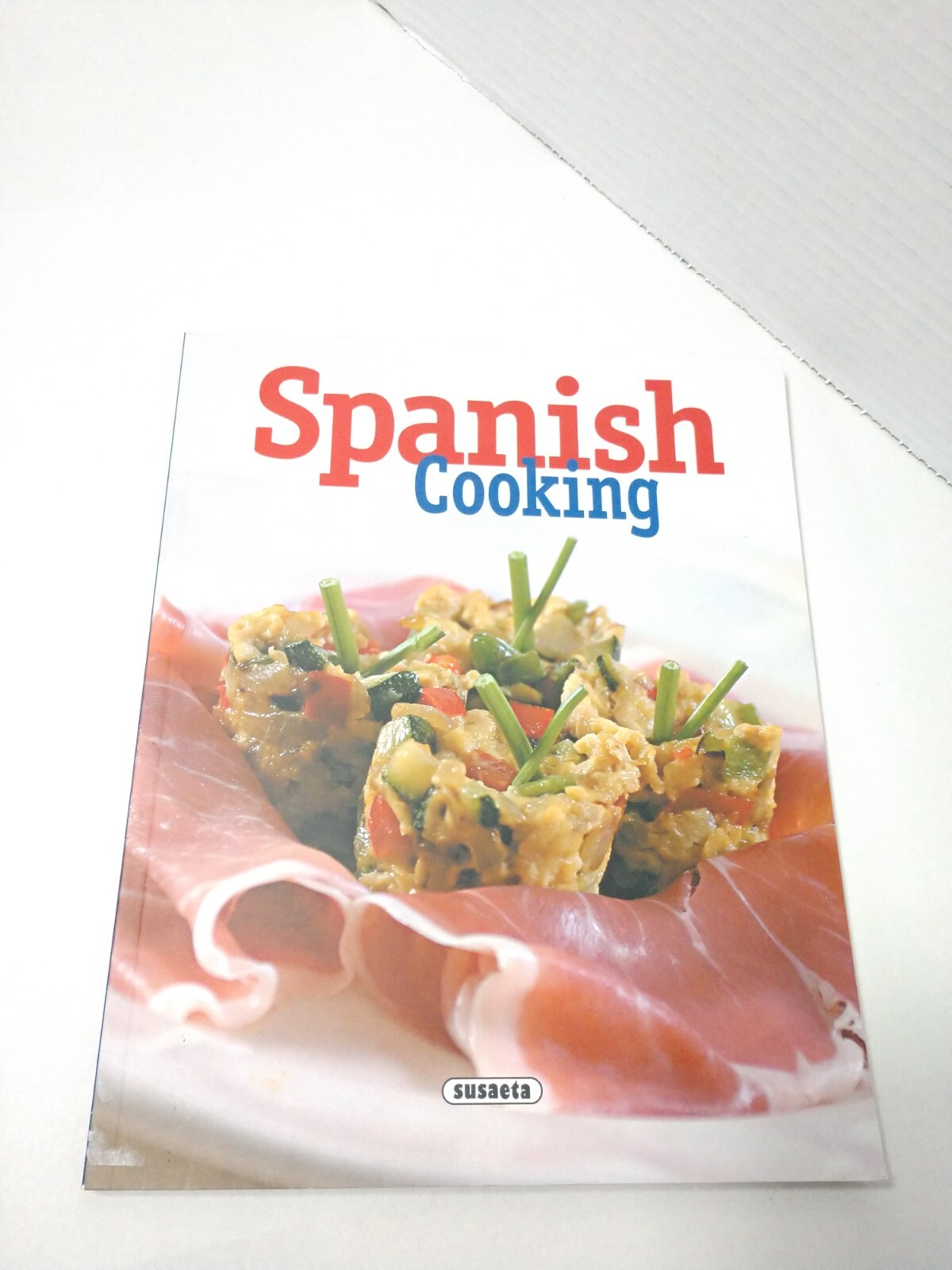 Delicious Spanish Cooking Recipes Cookbook Book Susaeta Paperback
