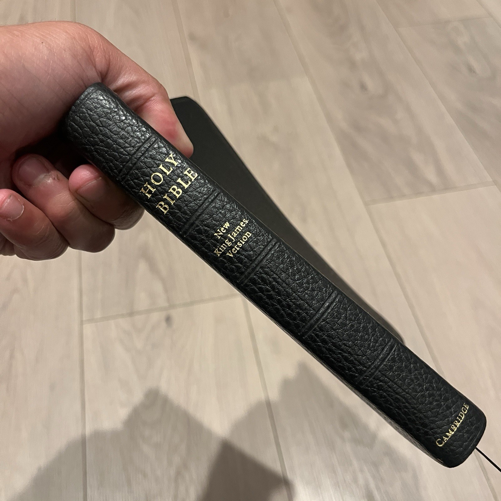 ✝️ Pitt Minion Reference Bible NKJV Calf Skin Leather / Fine Binding – Cambridge