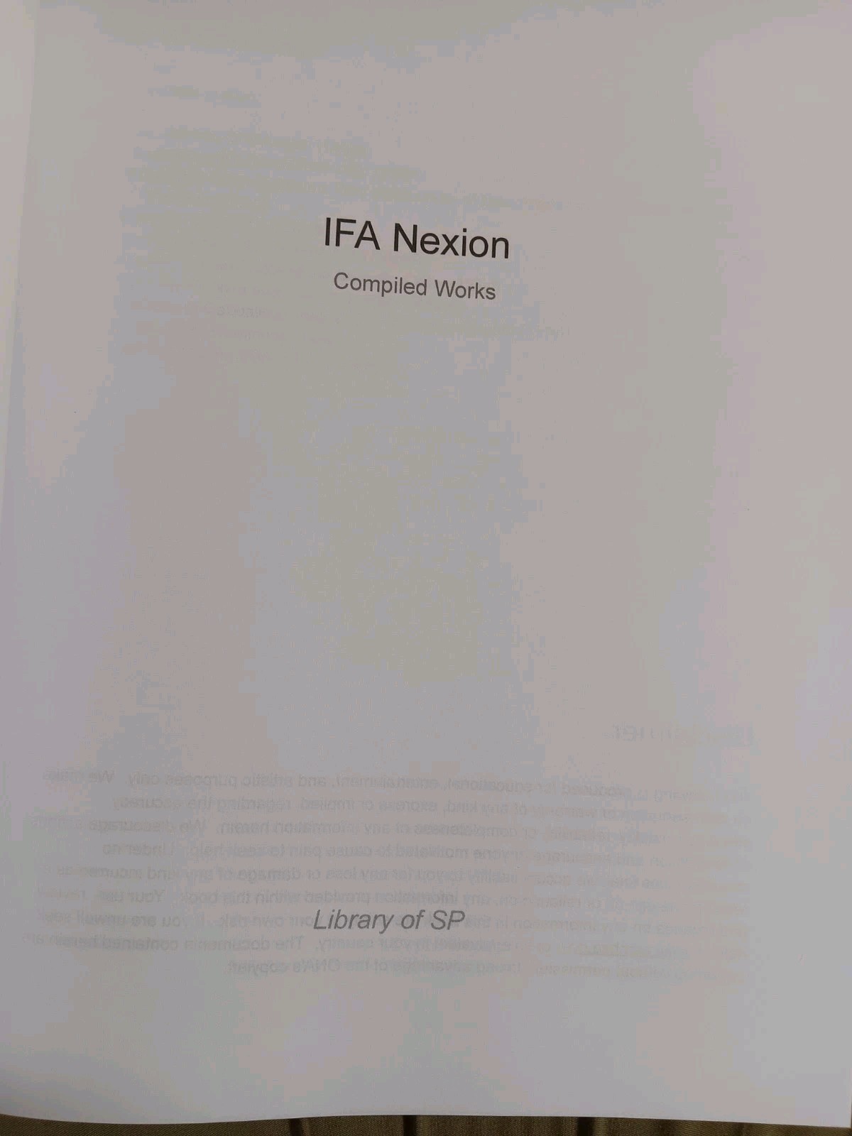 IFA Nexion Order Of Nine Angles ONA O9a Crowley Liber AI Thelema Satanism