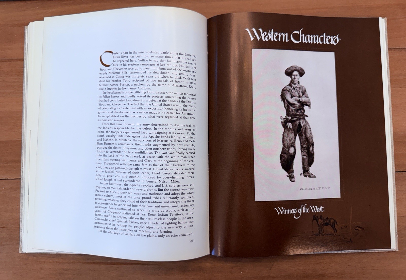 The Art of the Old West, Hunt, Rossi, Knopf, 1971 Printed in Italy Cloth Bound