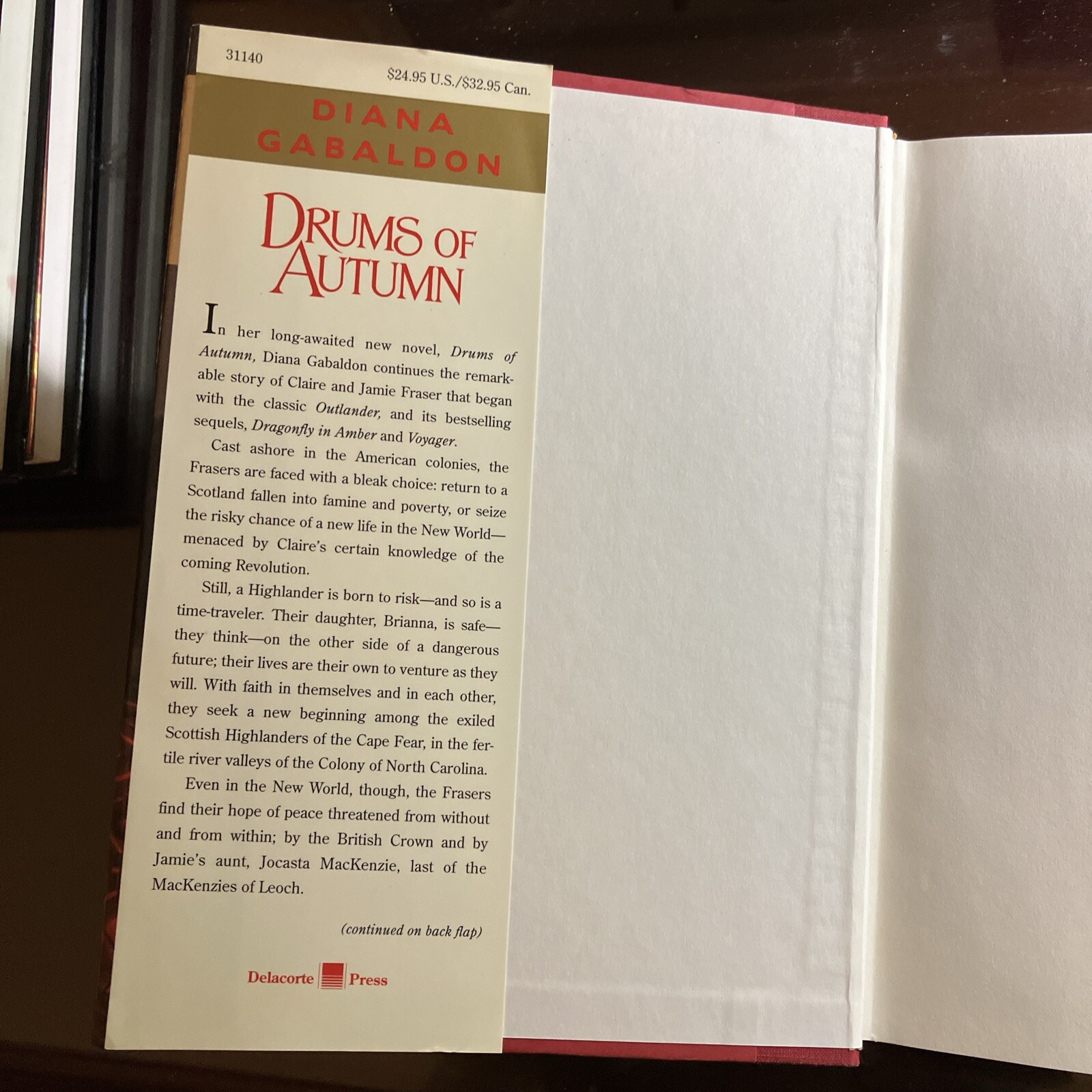 Drums of Autumn by Diana Gabaldon, NEW 1st PRINT Hardcover, FREE SHIP