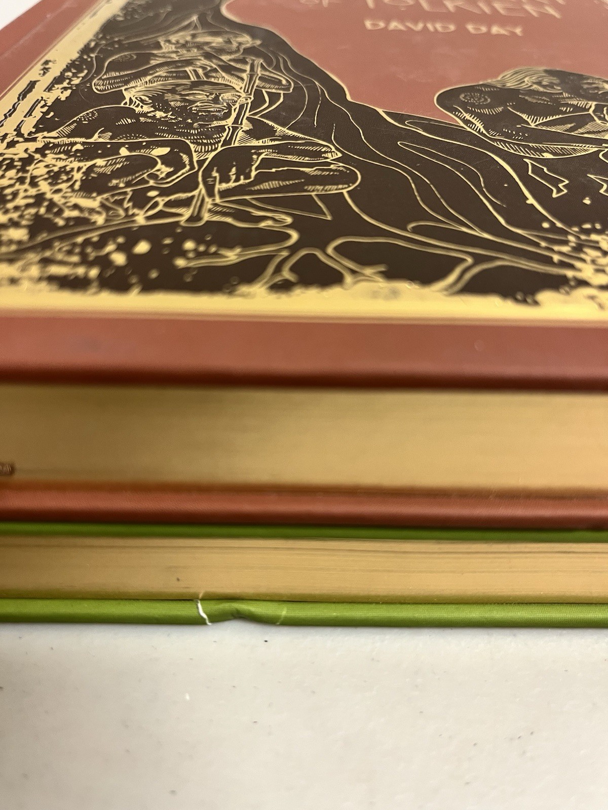 An Atlas of Tolkien and a Dictionary of Tolkien By David Day LIKE NEW