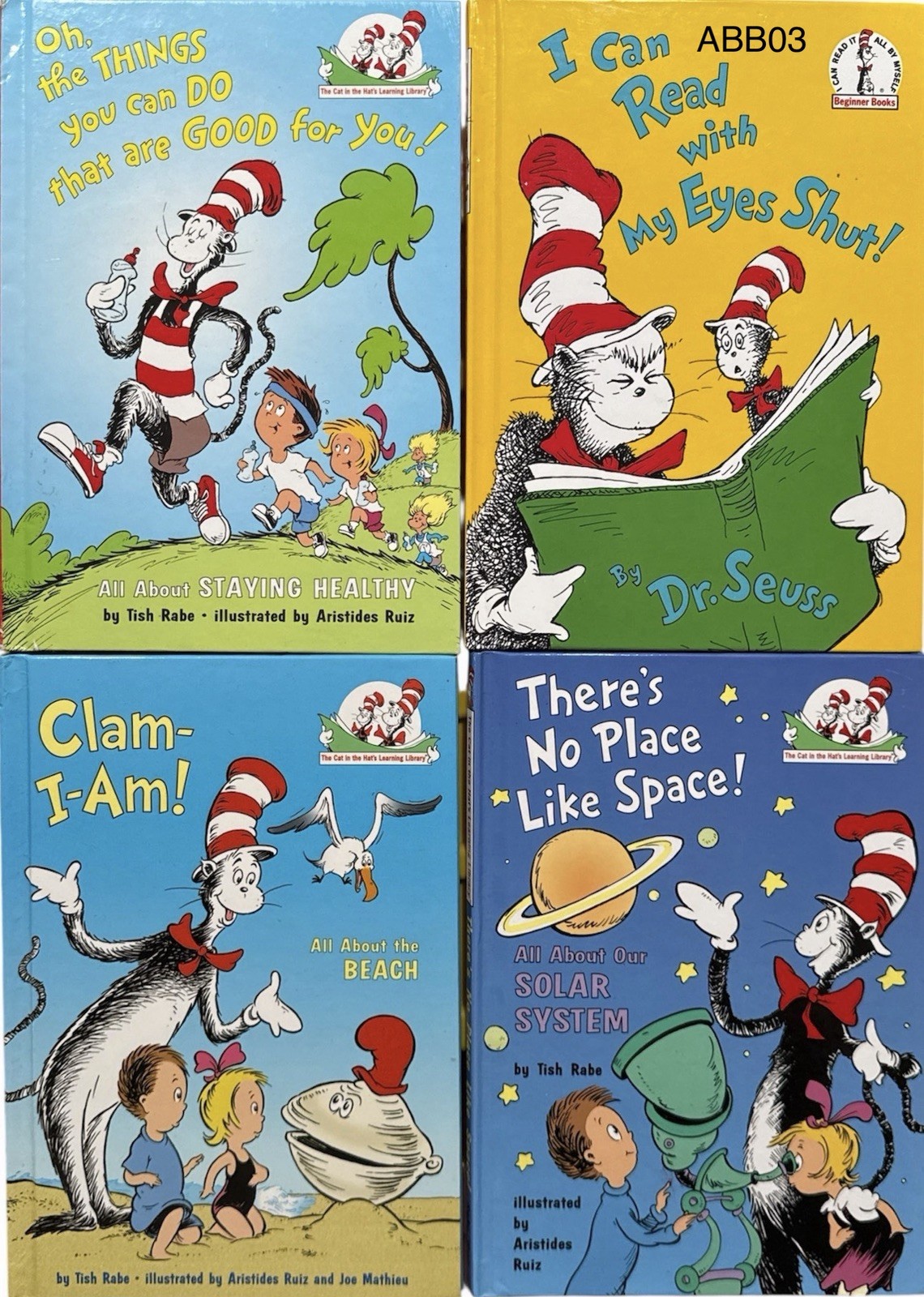 Dr. Seuss Hardcover Collectors Edition Lot Of 4 Things You Can Do That Are Good