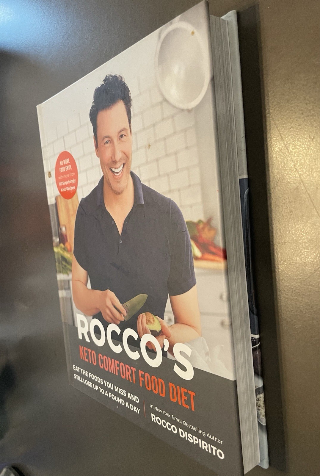 Rocco’s Keto Comfort Food Diet Cookbook Hard Cover Pristine Condition 2021