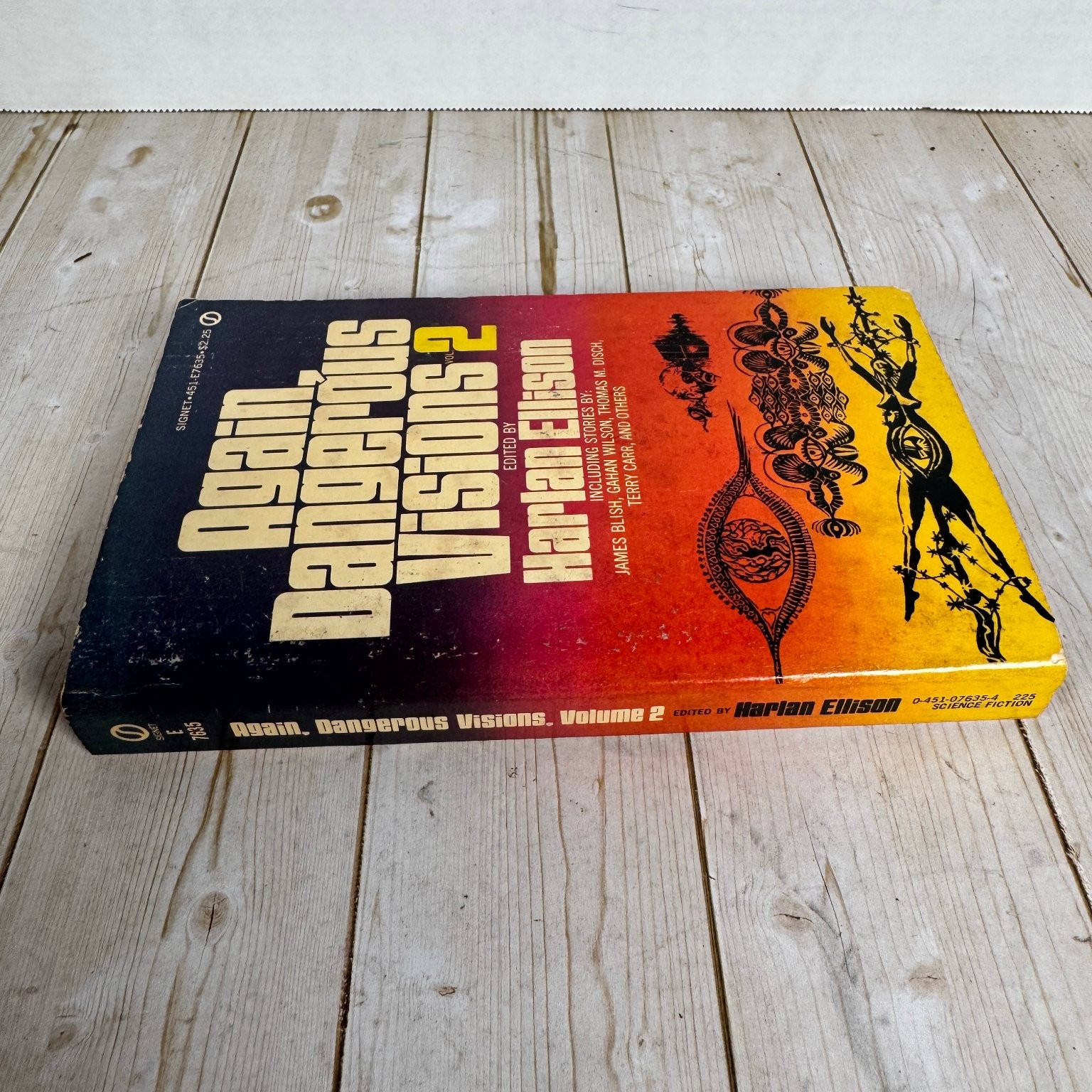 Again, Dangerous Visions Vol 2 Harlan Ellison 1973 1st Signet Sci-Fi Anthology