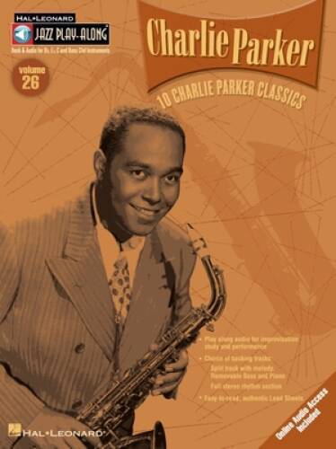 Charlie Parker: Jazz Play-Along Volume 26 (Jazz Play-Along Series) – GOOD