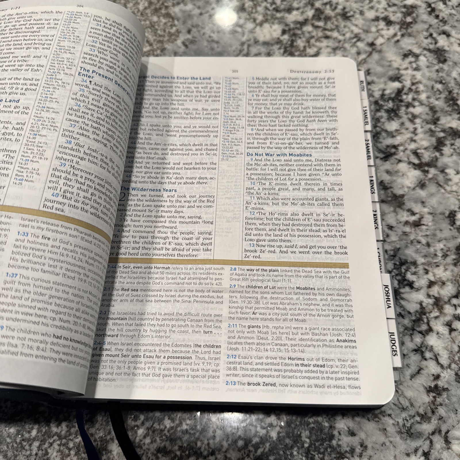KJV King James Version Study Bible Holman Indigo (Blue) LeatherTouch Indexed
