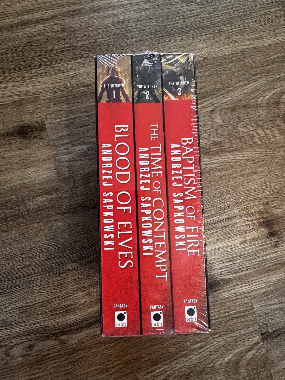 The Witcher Boxed Set Andrzej Sapkowski Orbit Fantasy Film/TV Adaptation