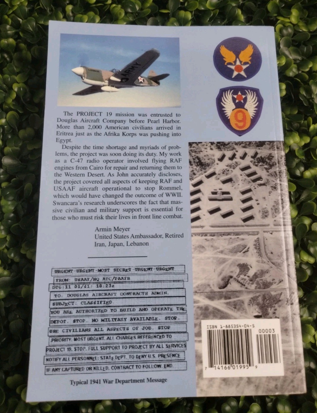 Project 19 : A Mission Most Secret by John W. Swancara Trade PB