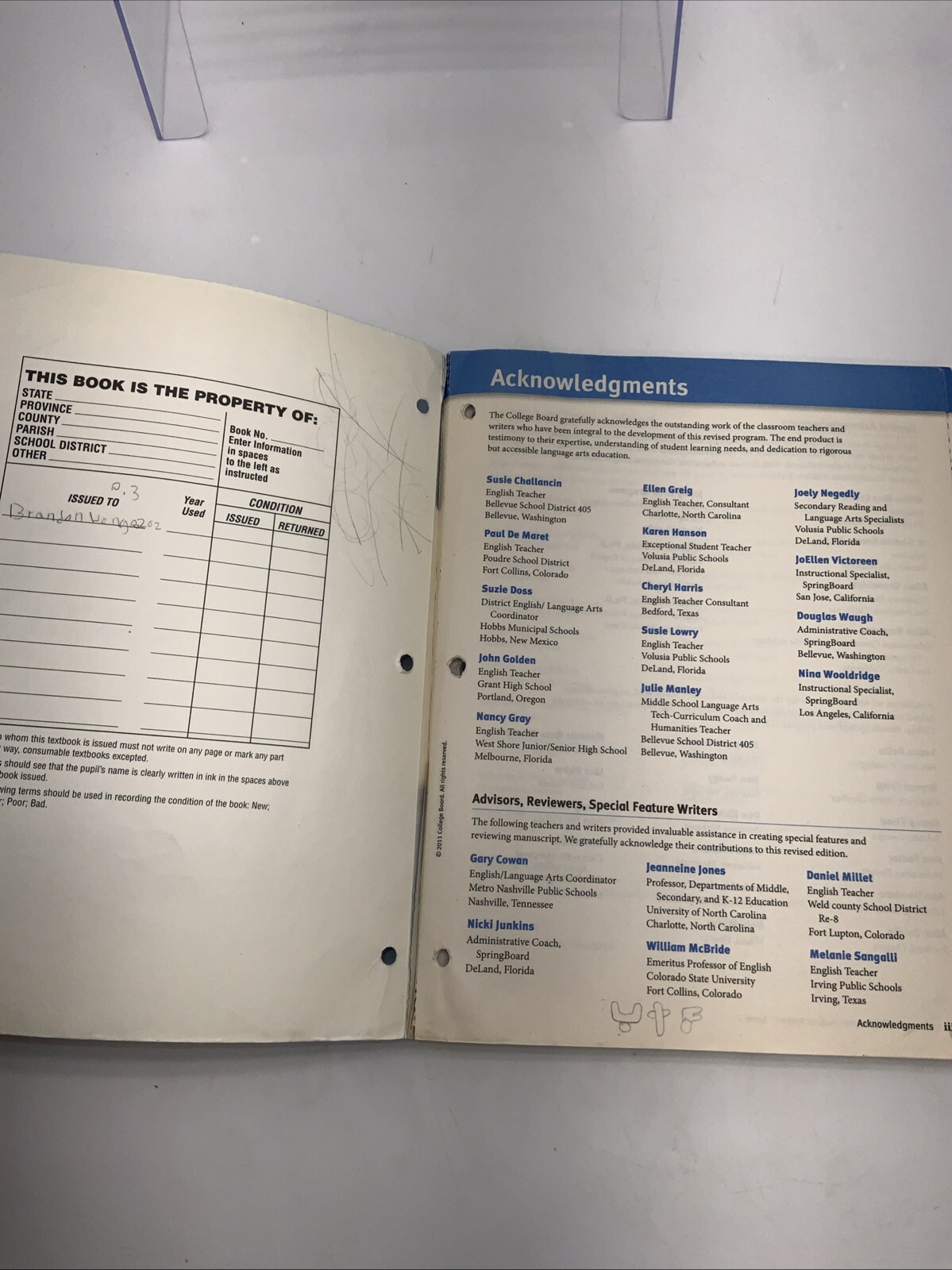 SpringBoard English Textual Power Level 1 (The College Board’s official…