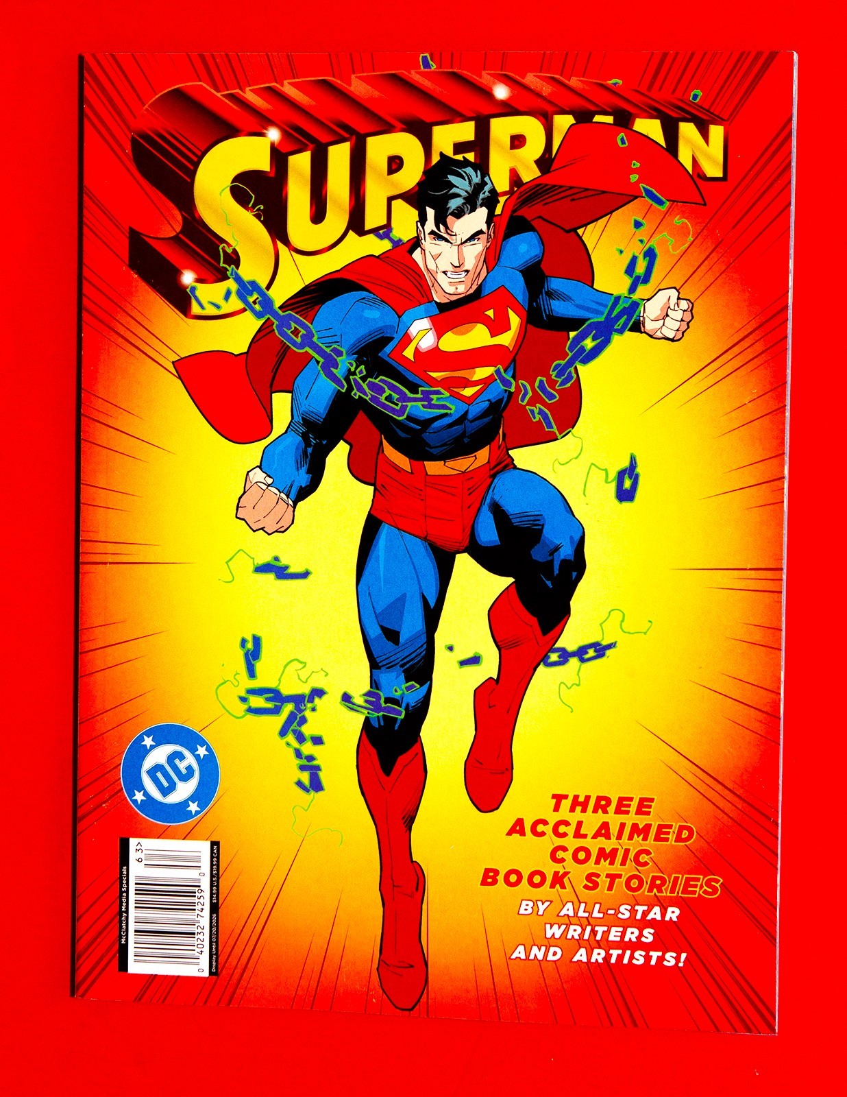 Superman Magazine 2026 ~ Three Acclaimed Comic Book Stories by DC Comics