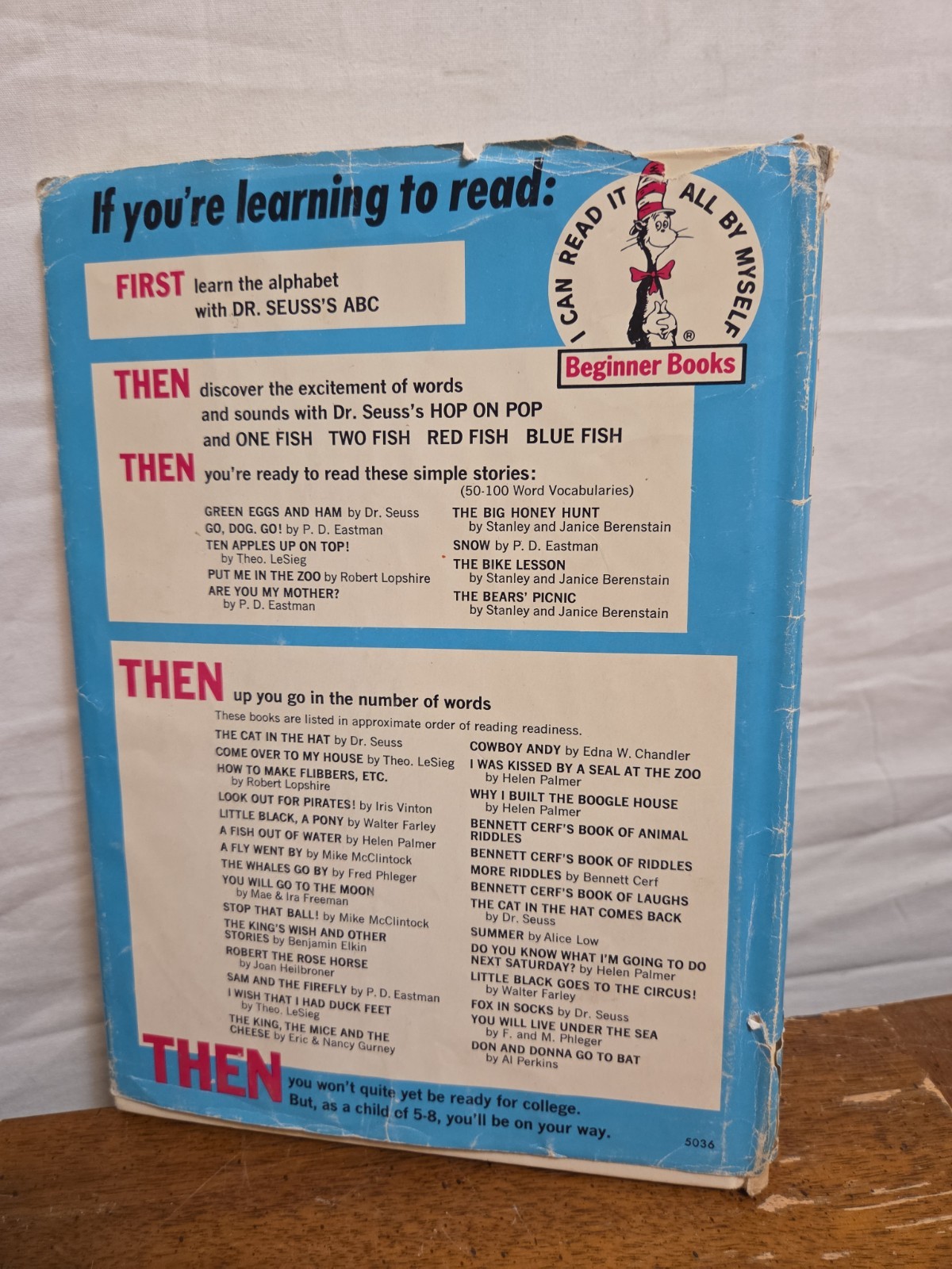Put Me in the Zoo Lopshire Beginner Books 1960 Hardcover Dust Jacket Vintage