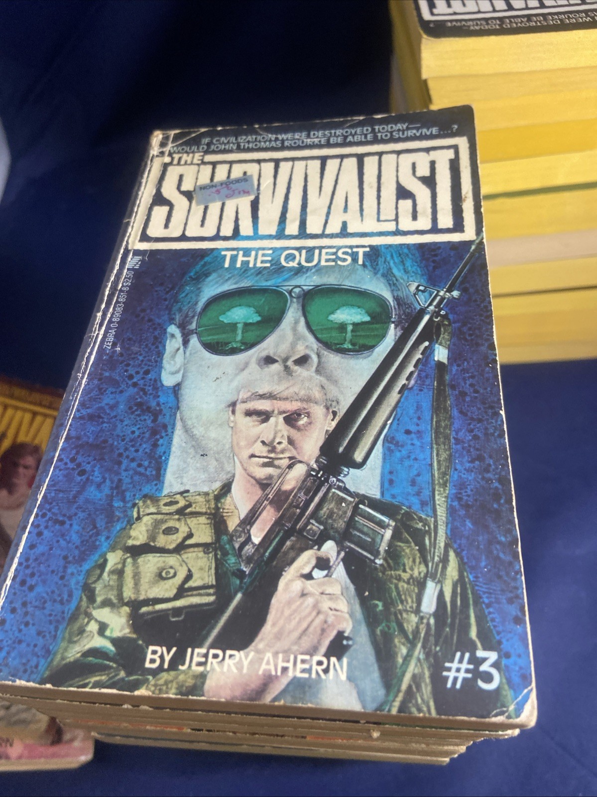 The Survivalist Jerry Ahern PAPERBACK LOT 1-16; 19-24 + Mid-Wake/The Legend NICE