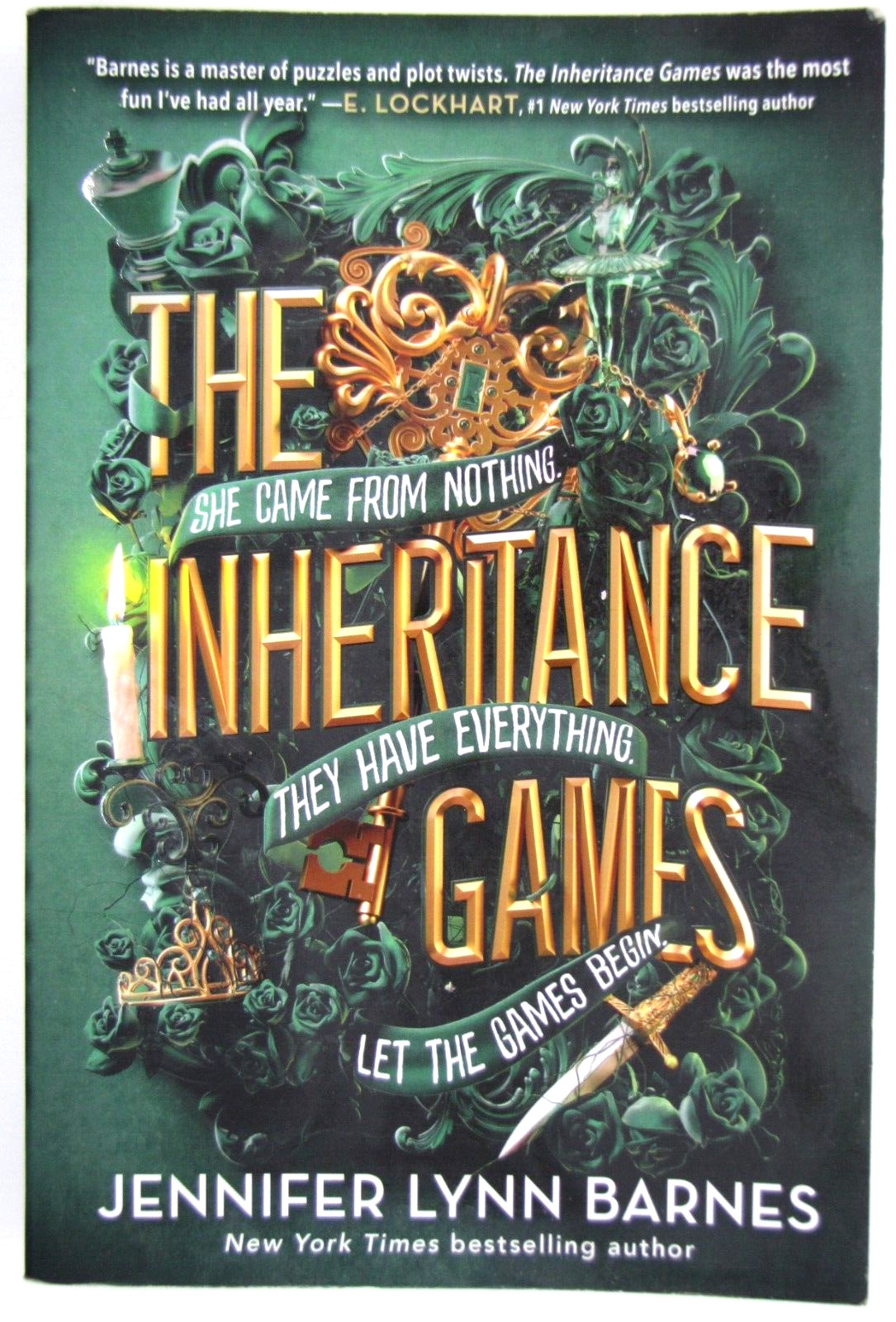 The Inheritance Games: 1 by Barnes, Jennifer Lynn Paperback / softback Book The