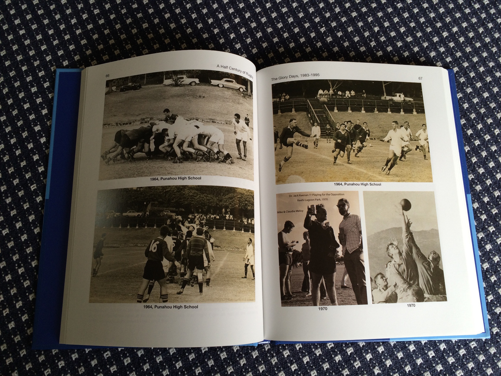 HALF CENTURY OF RUGBY Hawaii Harlequins RFC 1964-2014 50th Anniversary Book
