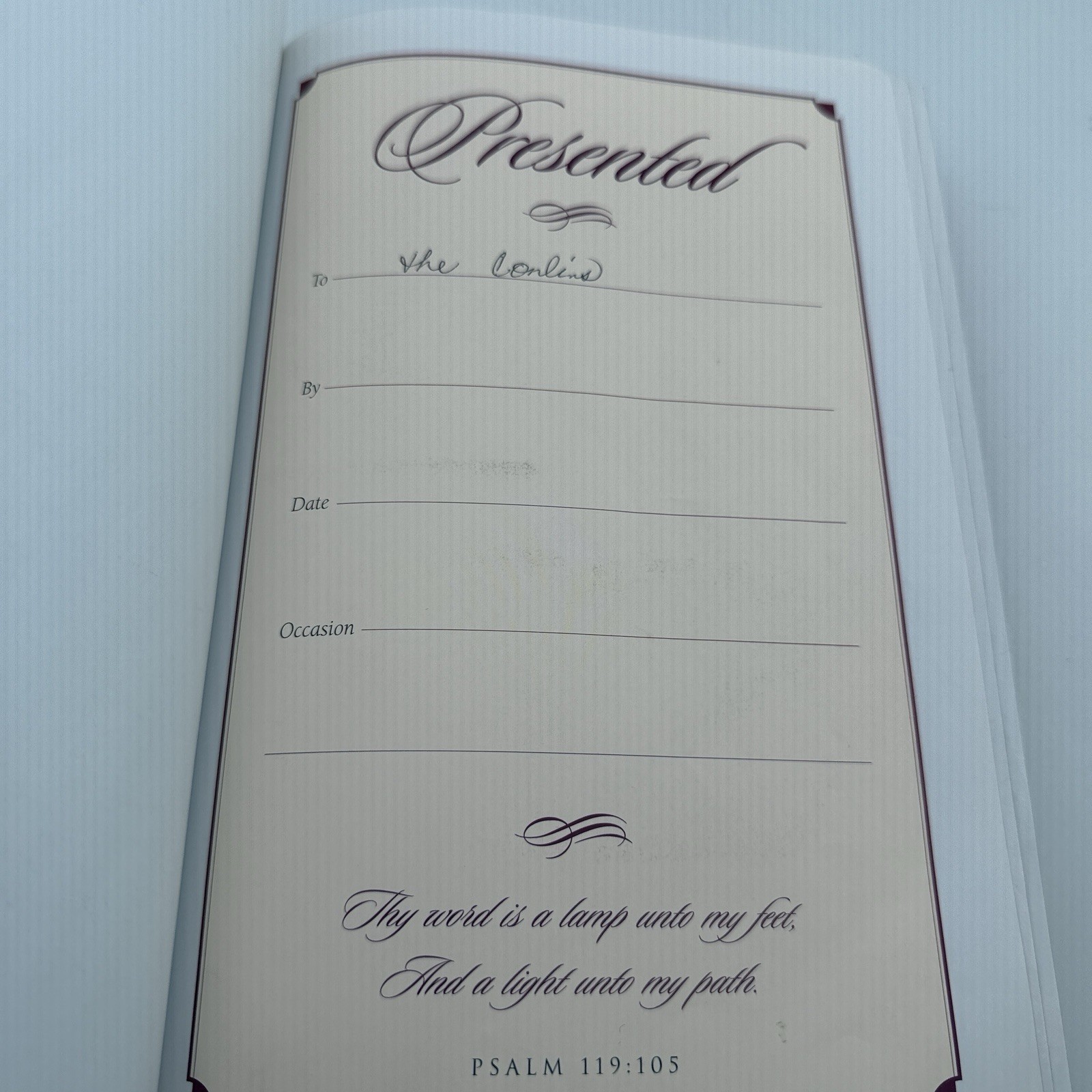 KJV Holy Bible Reference Edition Bonded Leather Burgundy Hendrickson 2000