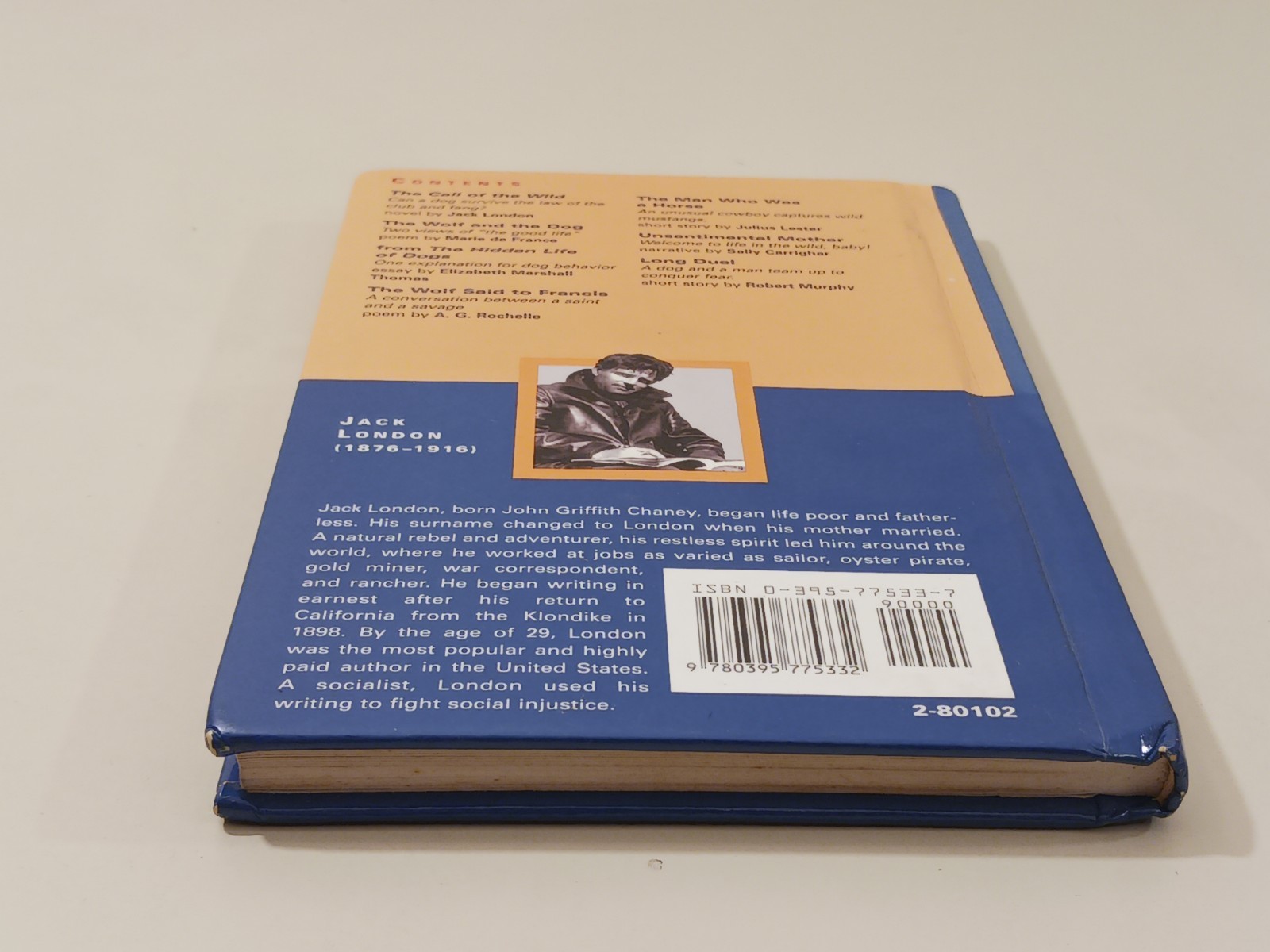 The Call of the Wild Related Readings Book Jack London Hardcover 1997 Vintage