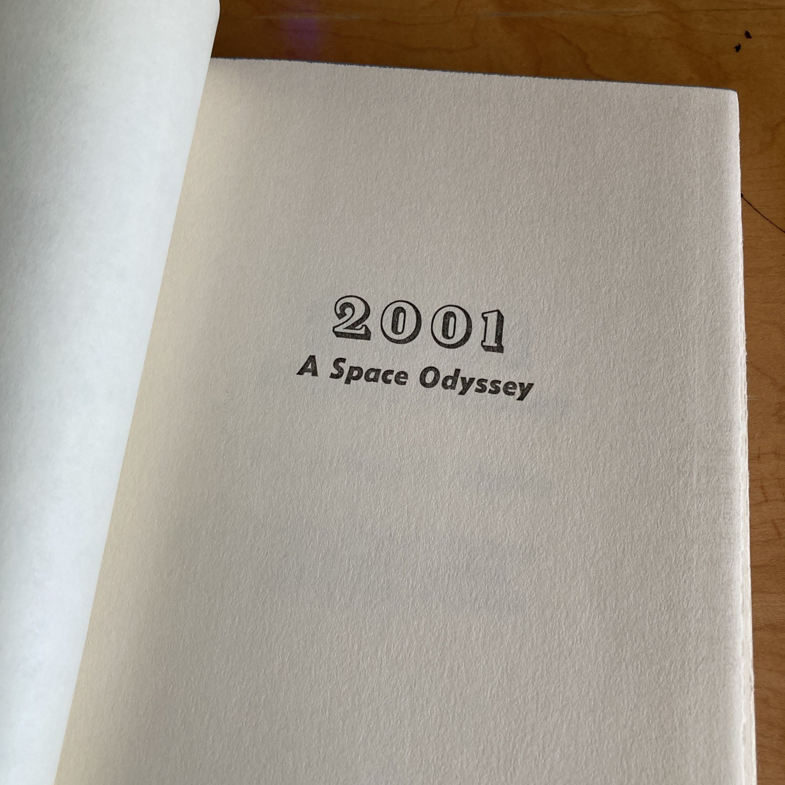 2001 A Space Odyssey Arthur C Clarke Hardcover DC Sci Fi Kubrick Book 1968