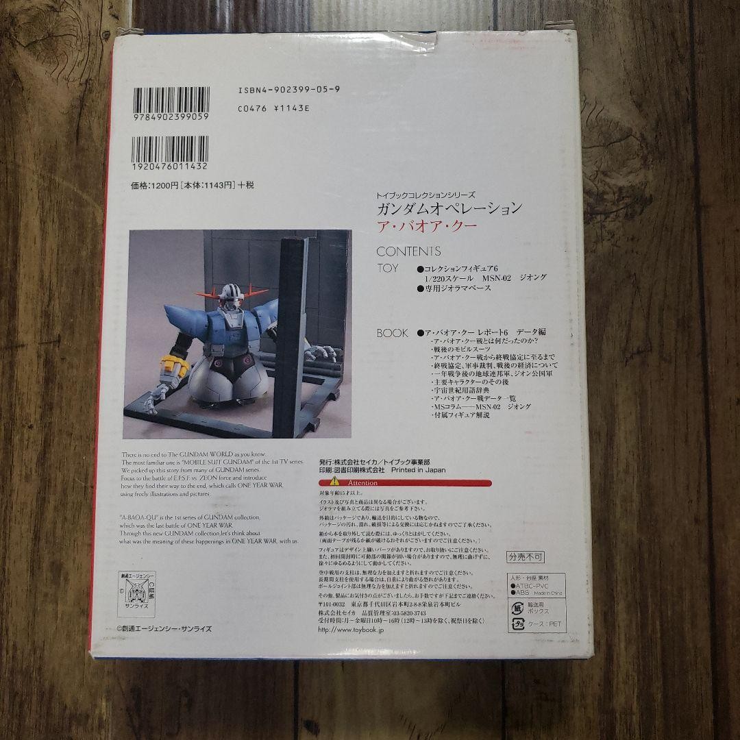 Gundam Op. A Baoa Ku Jiong 1/220 Kit Unopened Model with Damaged Box