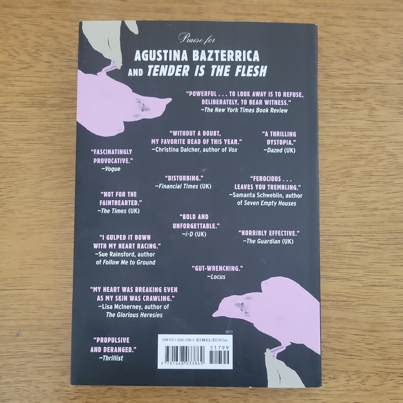 Nineteen Claws and a Black Bird – Agustina Bazterrica – TPB B&N Exclusive 2024