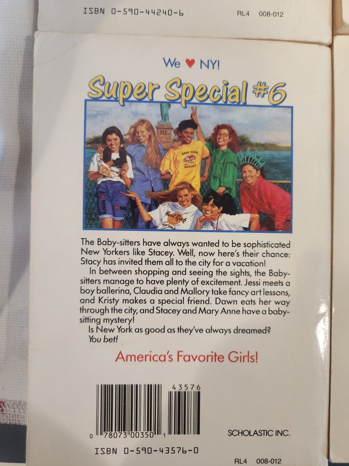 Babysitter’s Club Ann M. Martin Vintage Book Lot Of 10 Super Specials #1-10