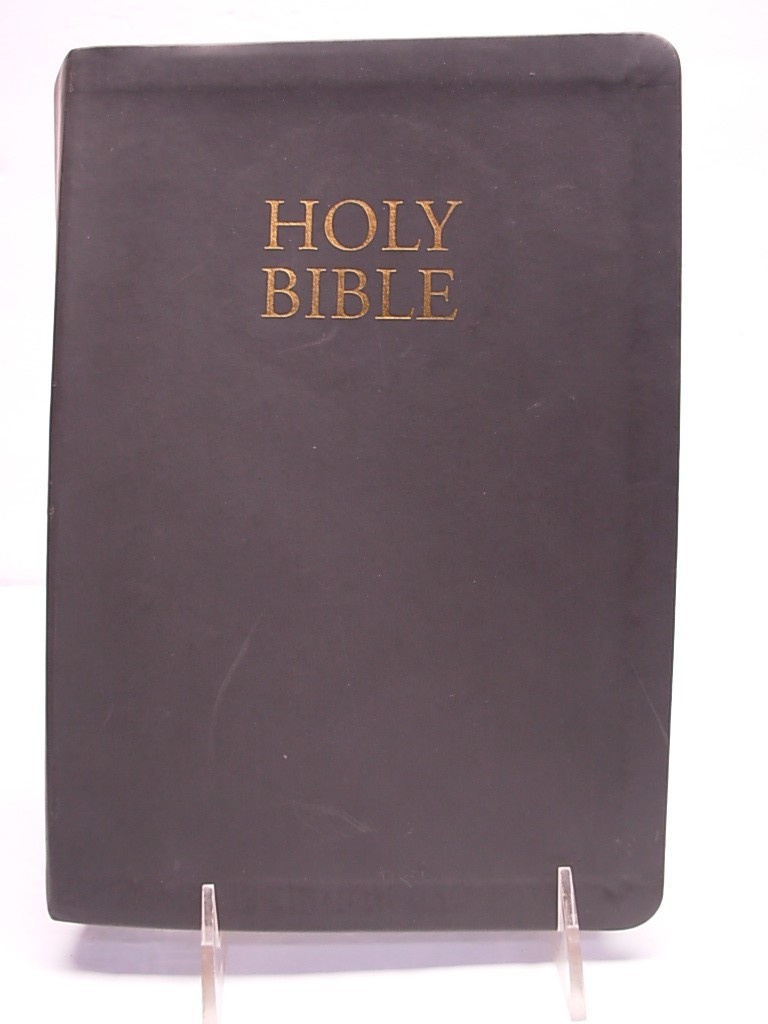 Giant Print Holy Bible KJV Simulated Leather 2014 TGS International Charcoal