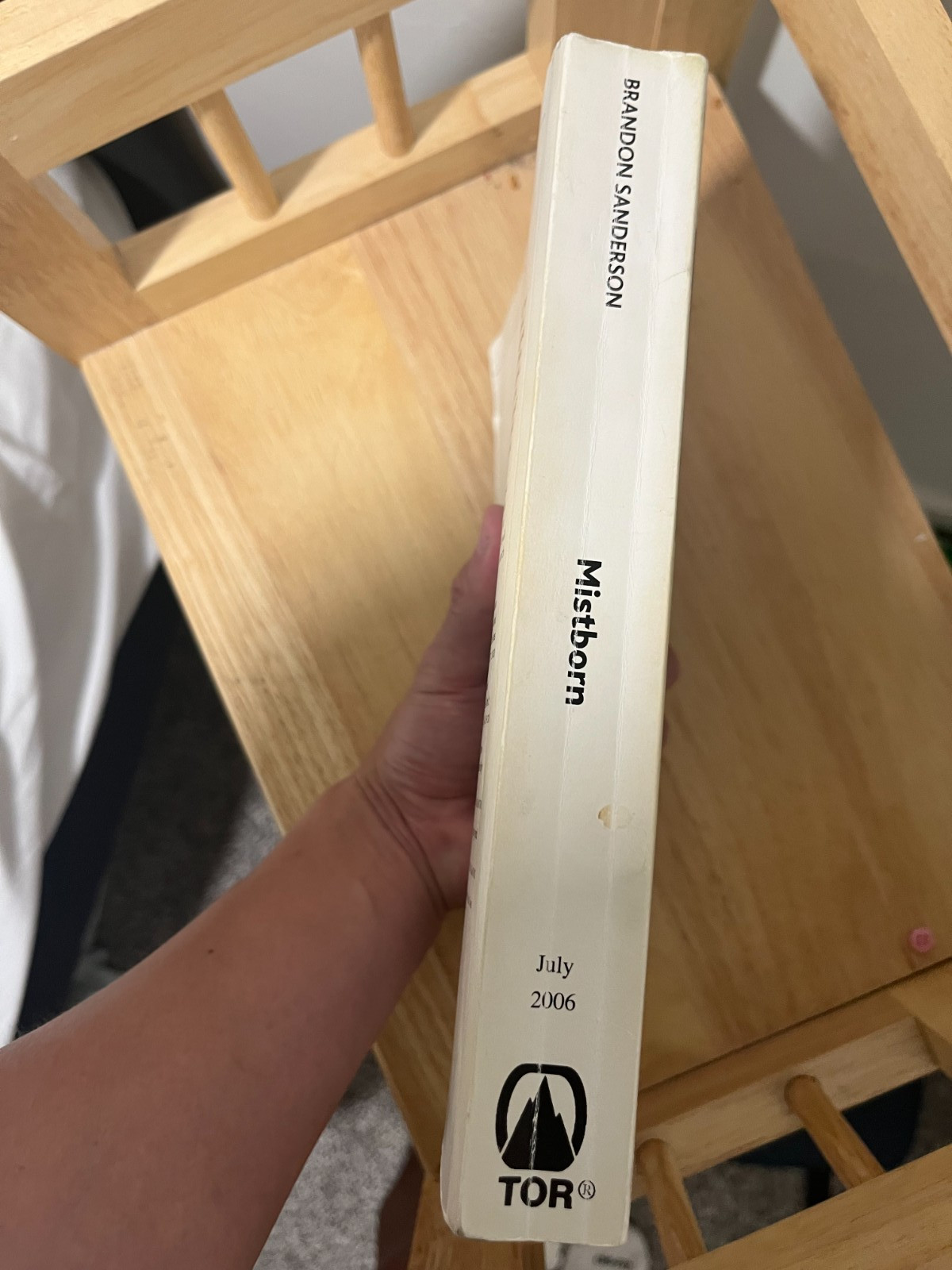 Mistborn: The Final Empire by Brandon Sanderson ARC Uncorrected Proof