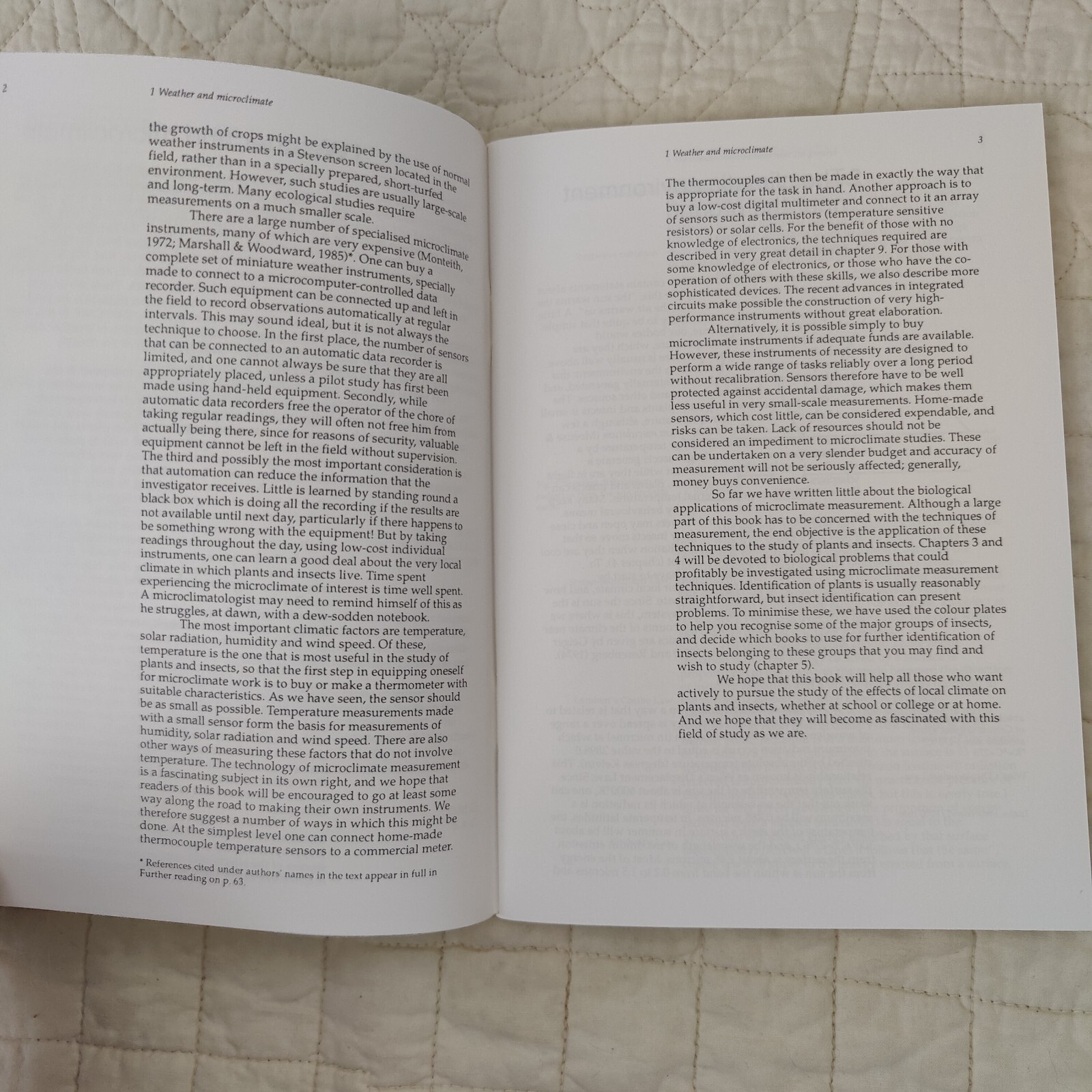 Rare 1991 Insects, Plants and Microclimate – Naturalists’ Handbook 15