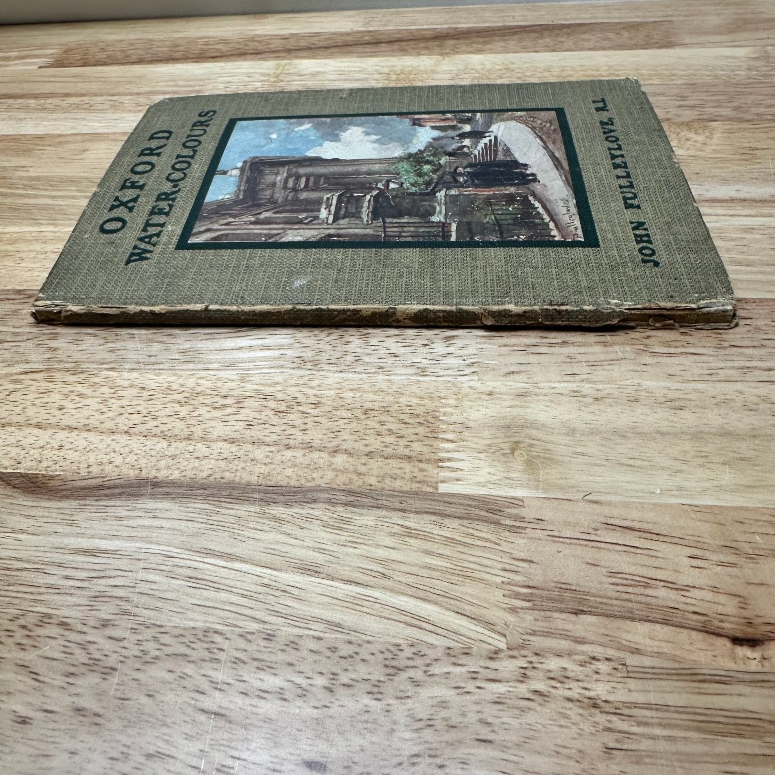 Oxford Water-Colours John Fulleylove 1916 First Edition Art Guide A&C Black