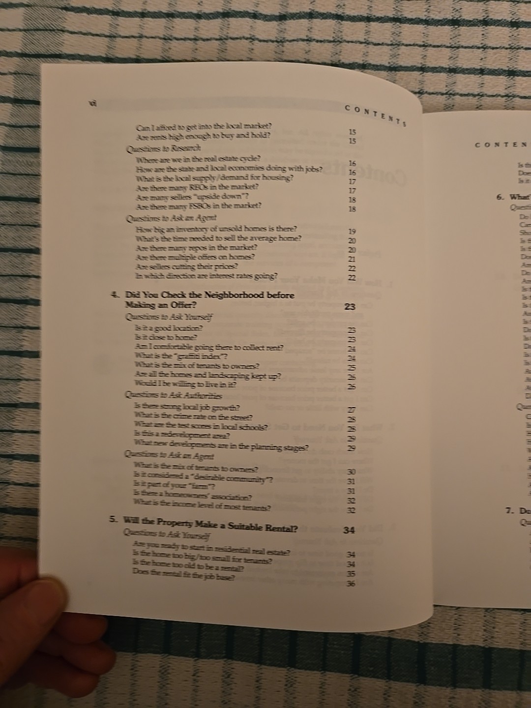 Real Estate Investor’s Checklist by Robert Irwin (2006, Perfect)