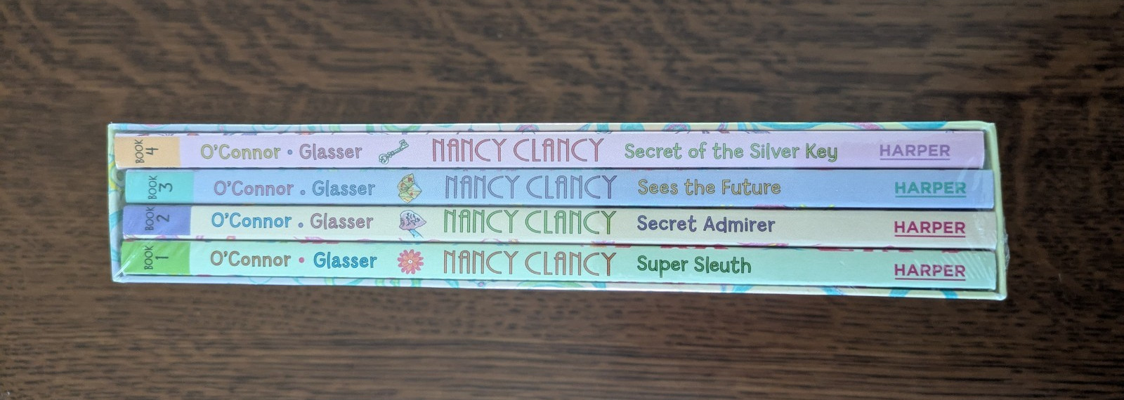 Jane O’Connor Fancy Nancy Clancy Chapter Books Boxed 1-4 NEW Rec. Ages 6-10
