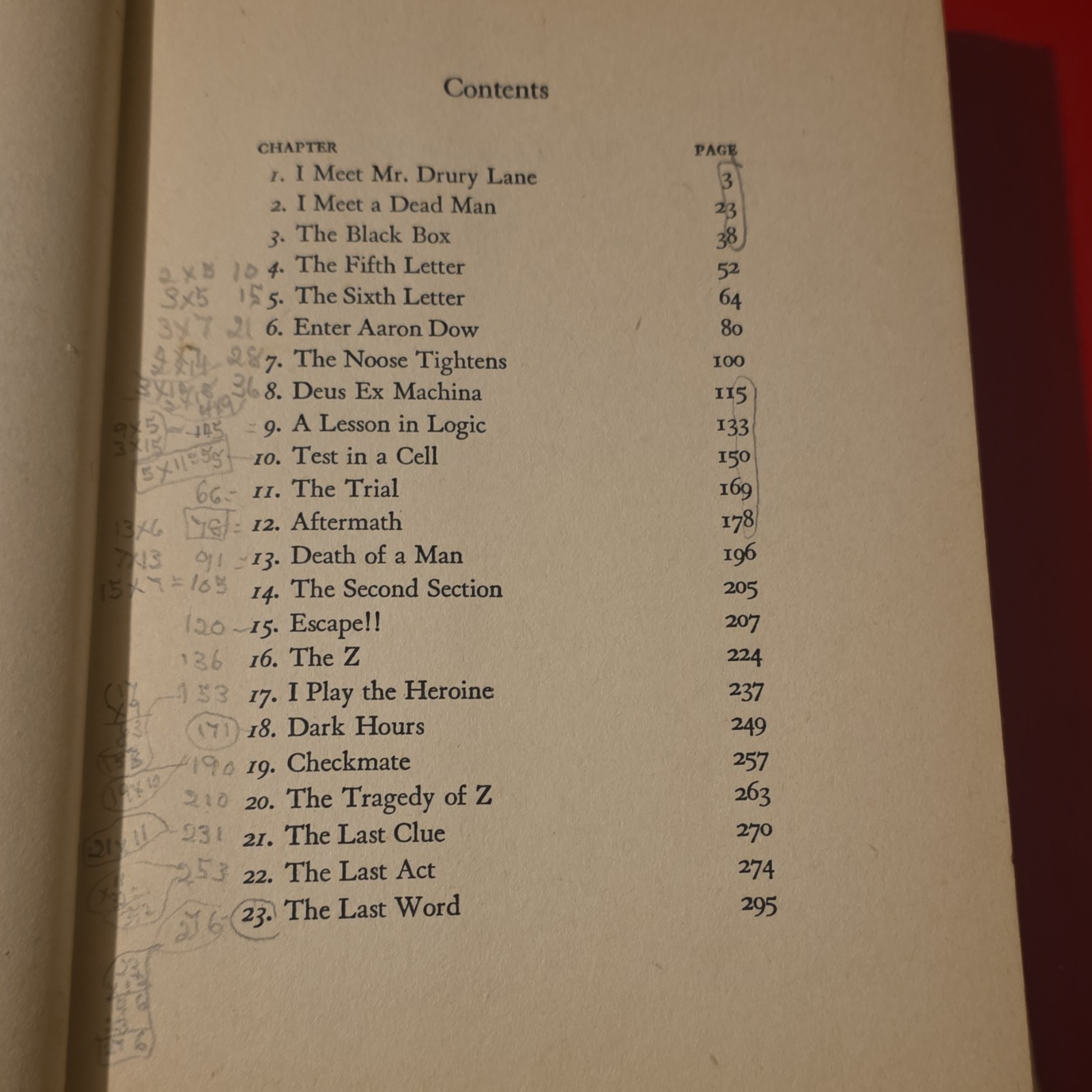 Ellery Queen The Tragedy of Z HC w/ Original Dust Jacket Grosset & Dunlap Rare