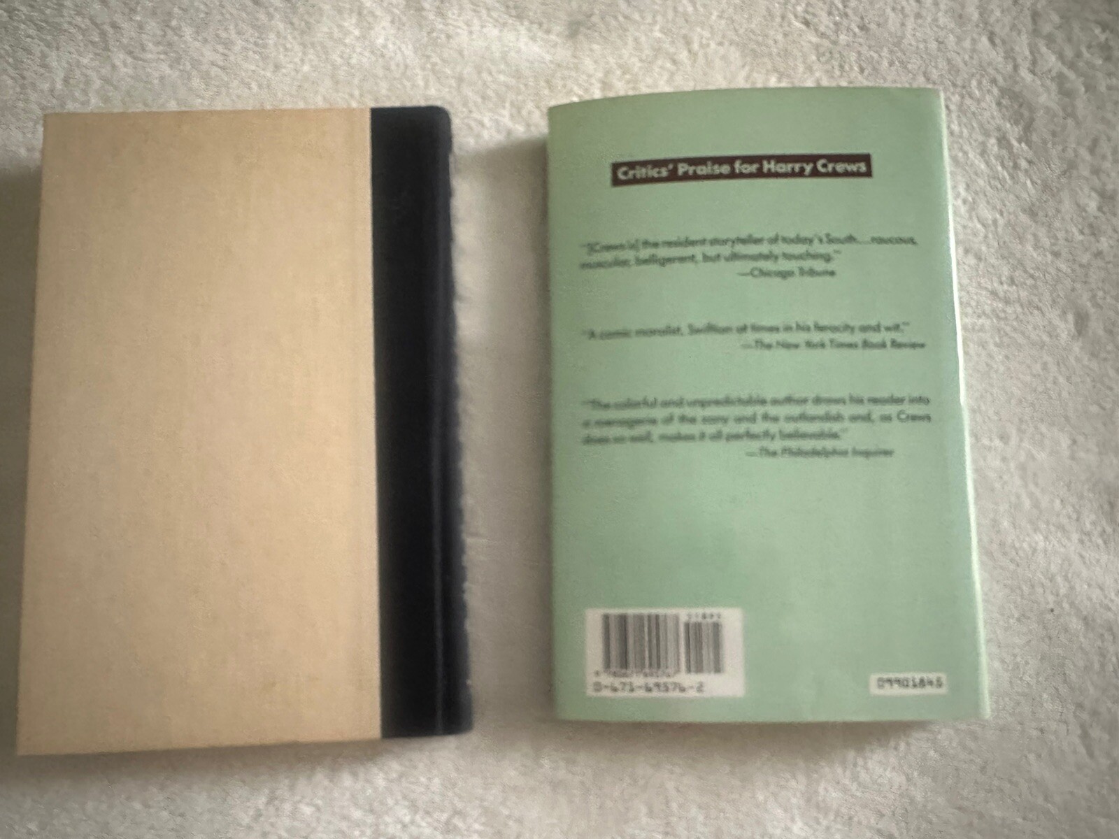 Signed 1st/1st BODY by Harry Crews (1990 hardcover)