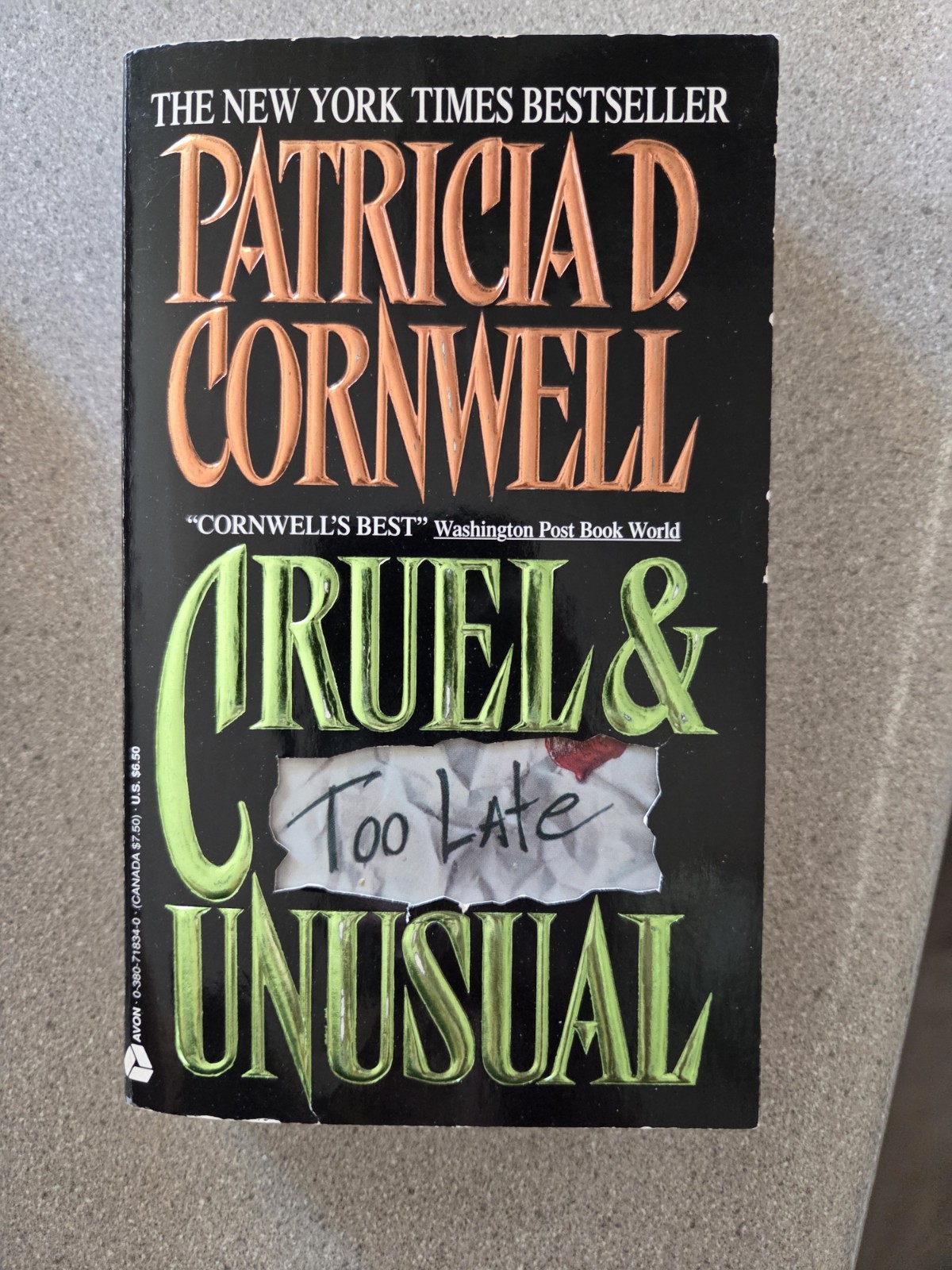 Patricia Cornwell Lot Of 14 Book Kay Scarpetta Series. HC & PB