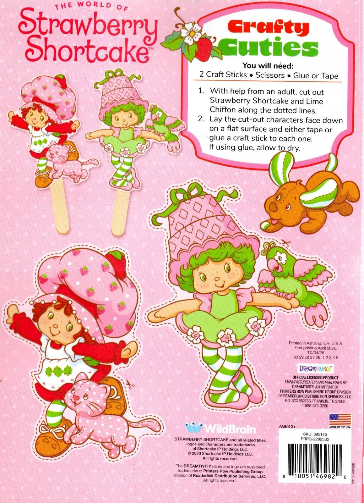 The World of Strawberry Shortcake – Berry Cute – Coloring & Activity Book