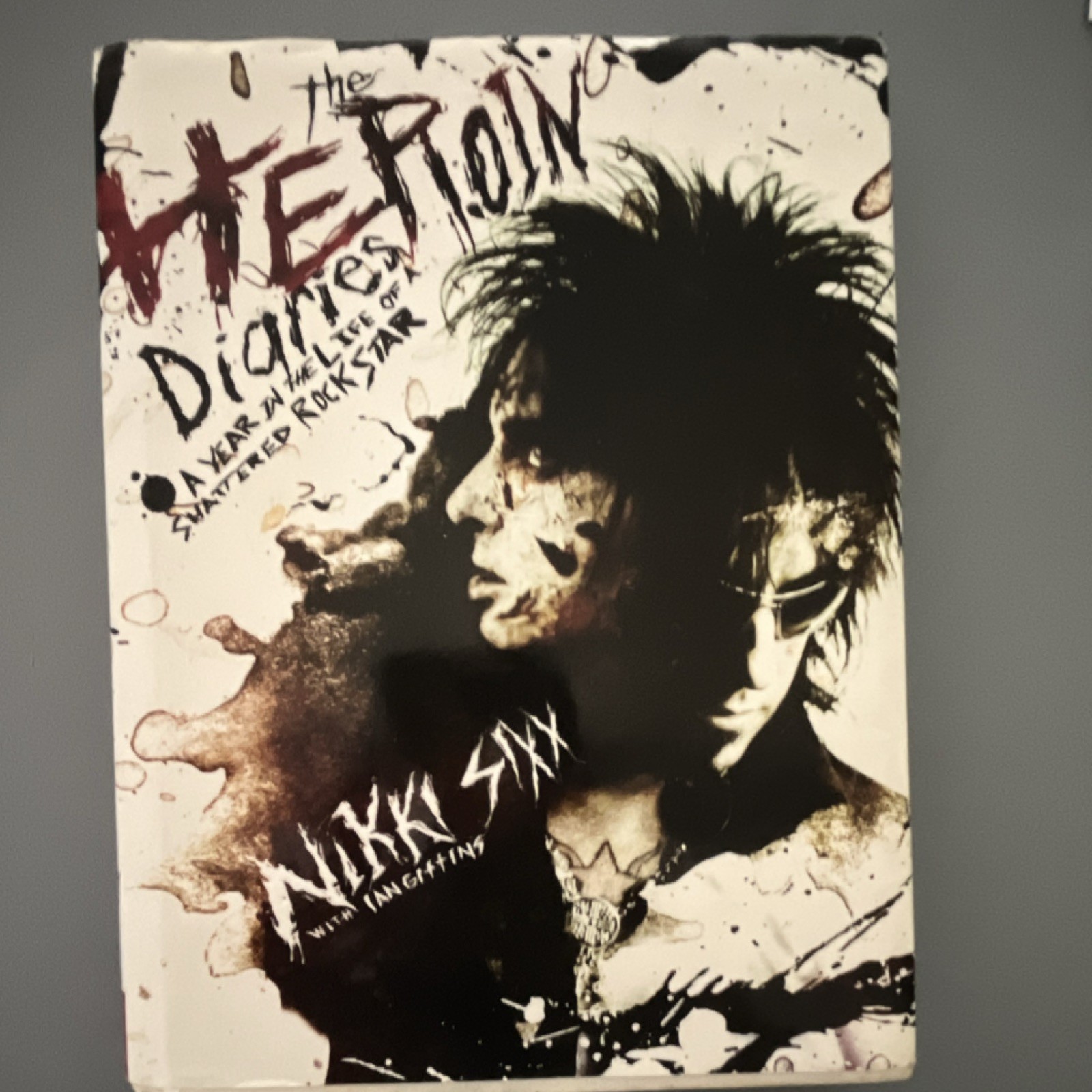 Nikki Sixx & Ian Gittins The Heroin Diaries Hardcover 2007 1st Ed Dust Jacket