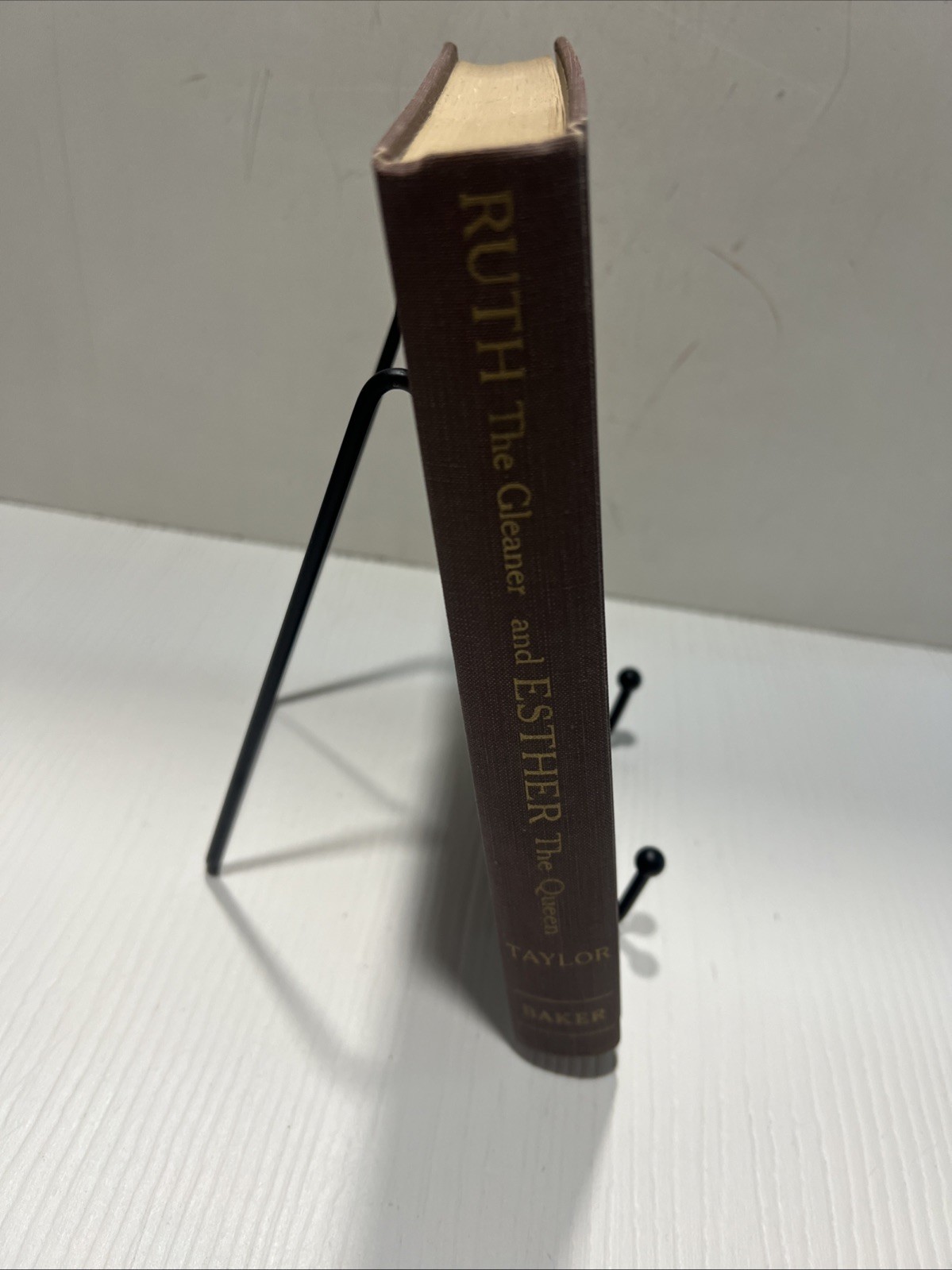 Ruth The Gleaner And Esther The Queen︱1961︱William M. Taylor︱Hardback Book︱Vinta
