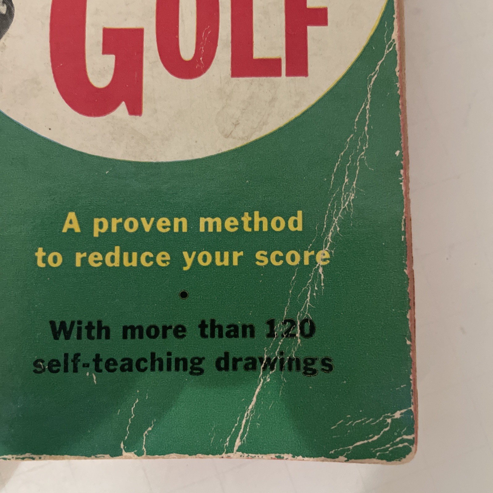 Ben Hogan’s Power Golf Pocket Book 120 Self-Teaching Drawings – 6th Print 1957
