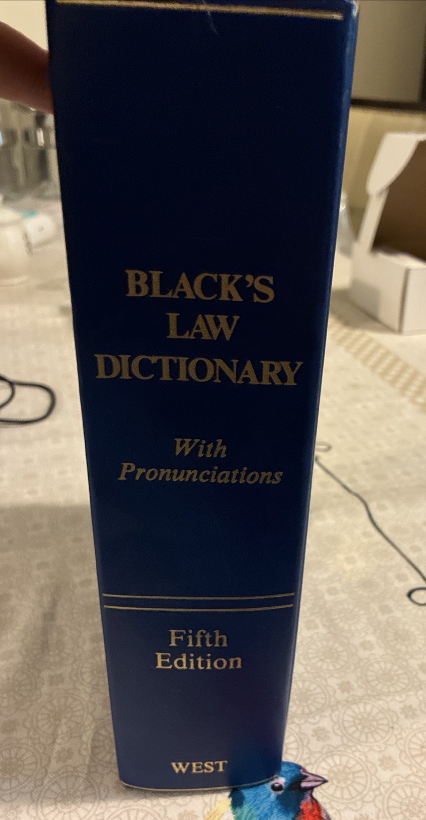 blacks BLACK’S LAW DICTIONARY with pronunciations hardcover fifth edition