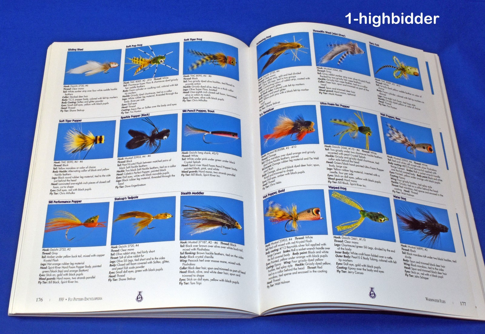 Fly Pattern Encyclopedia 1600 Patterns FFF Beatty Fly Tying Reference Guide
