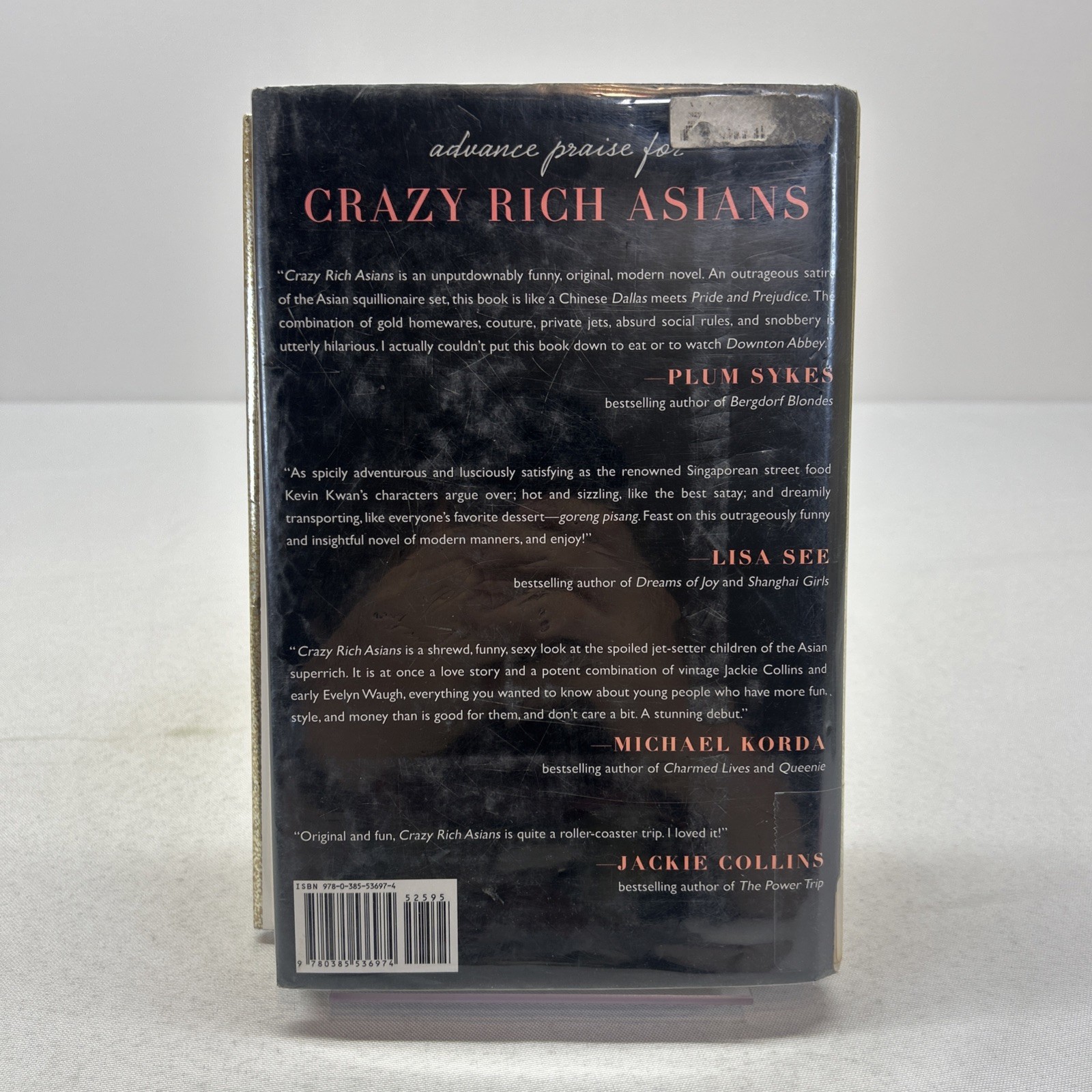 Crazy Rich Asians by Kevin Kwan HC DJ 2013 1st Ed