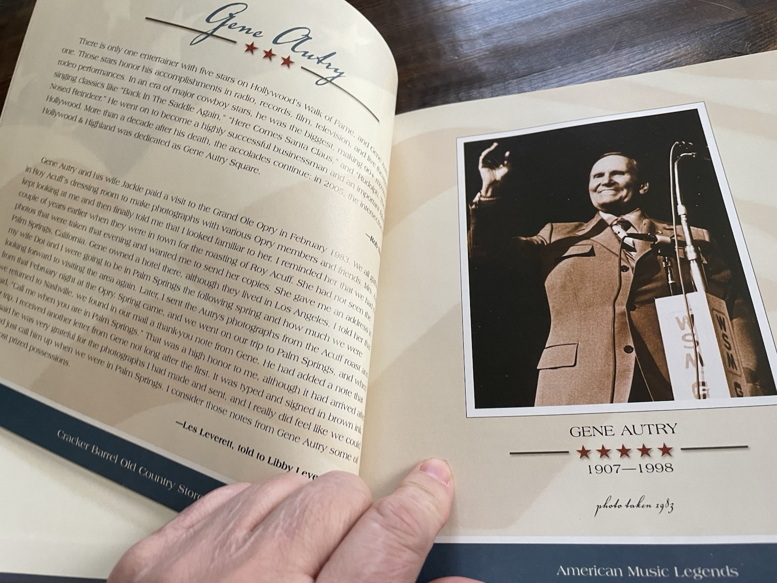 American Music Legends Hardback Book 9” X 9” 159 Pages