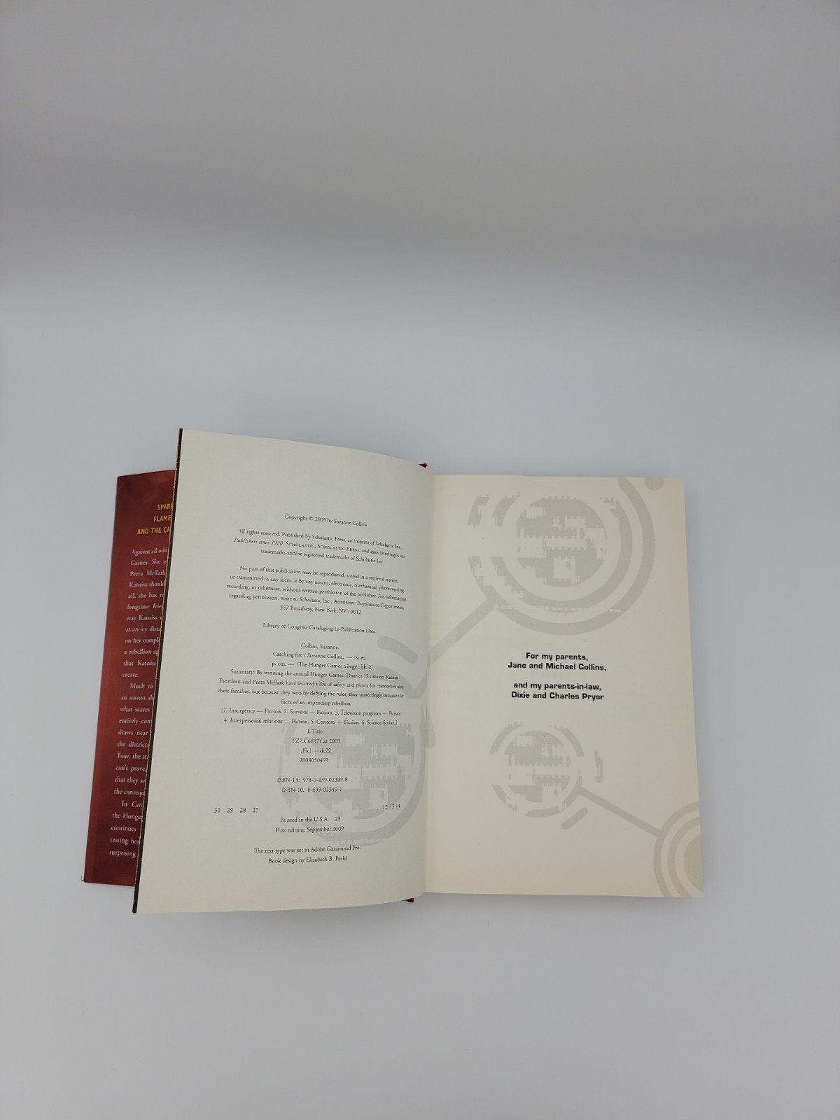 CATCHING FIRE by Suzanne Collins, Hardcover, First Edition